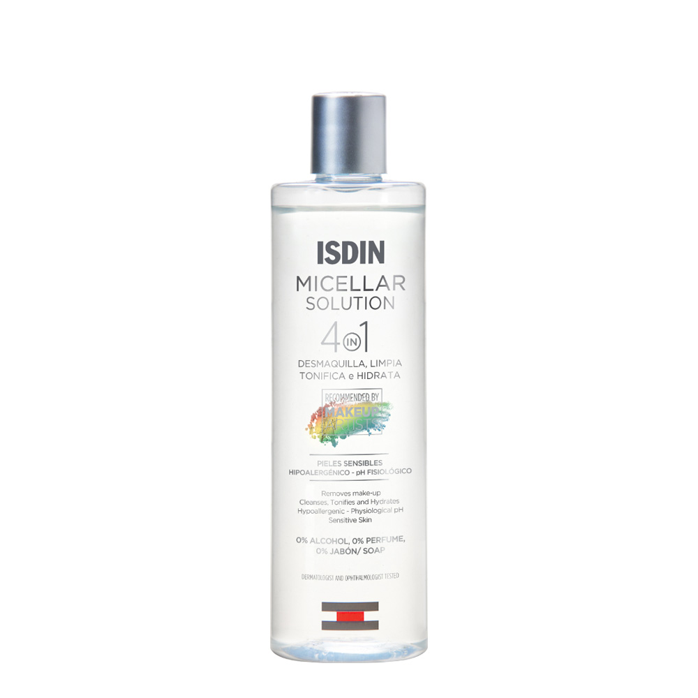 Isdin Isdinceutics Solução Micelar 4 em 1 Pele Sensível 400mL
