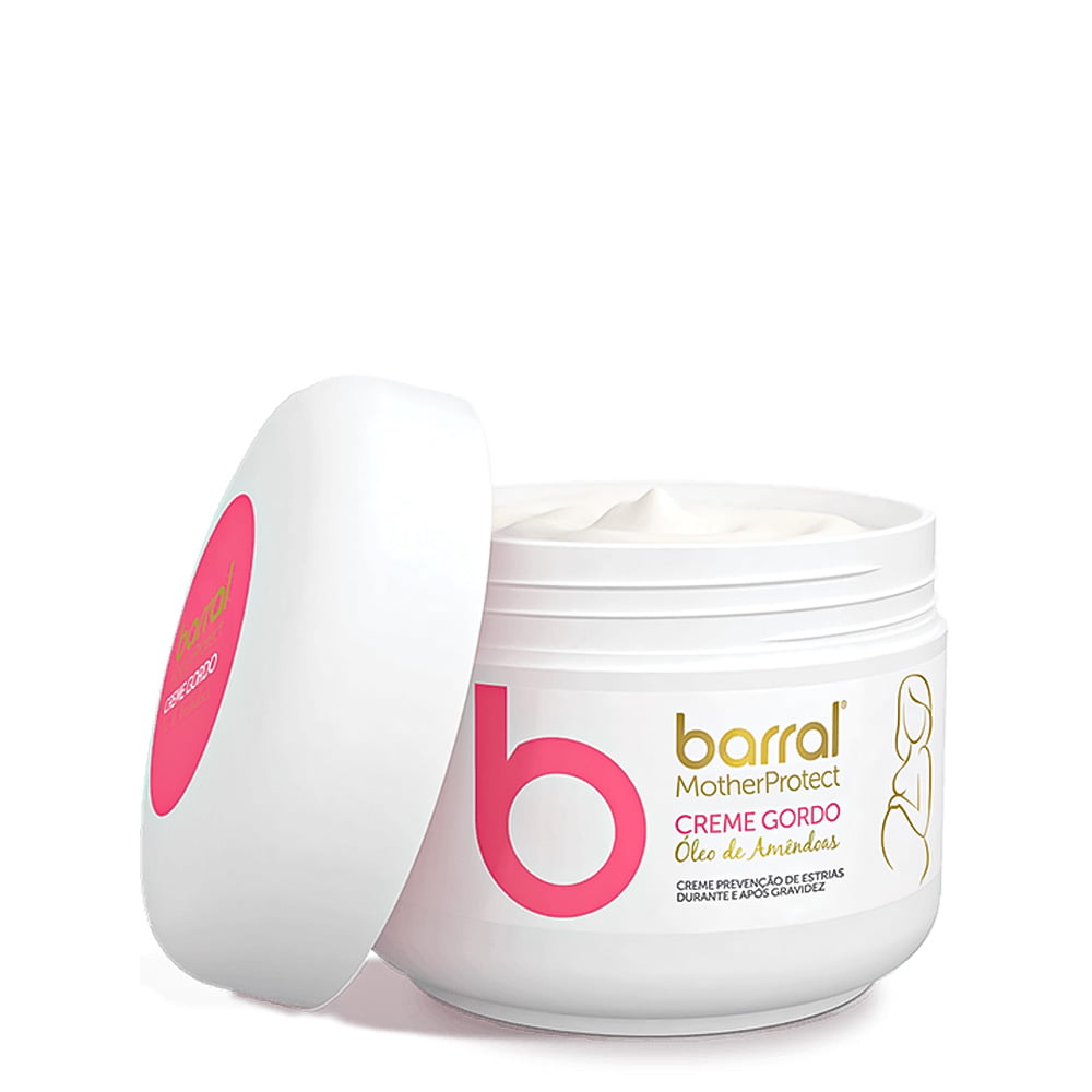 Barral MotherProtect Creme Gordo Óleo Amêndoas 200mL