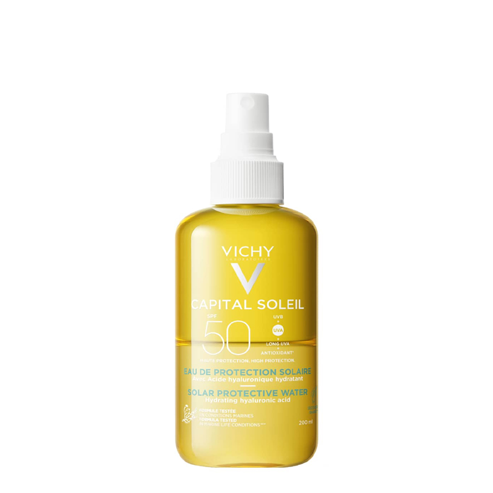 Vichy Capital Soleil Água Protetora Hidratante FPS50 200mL