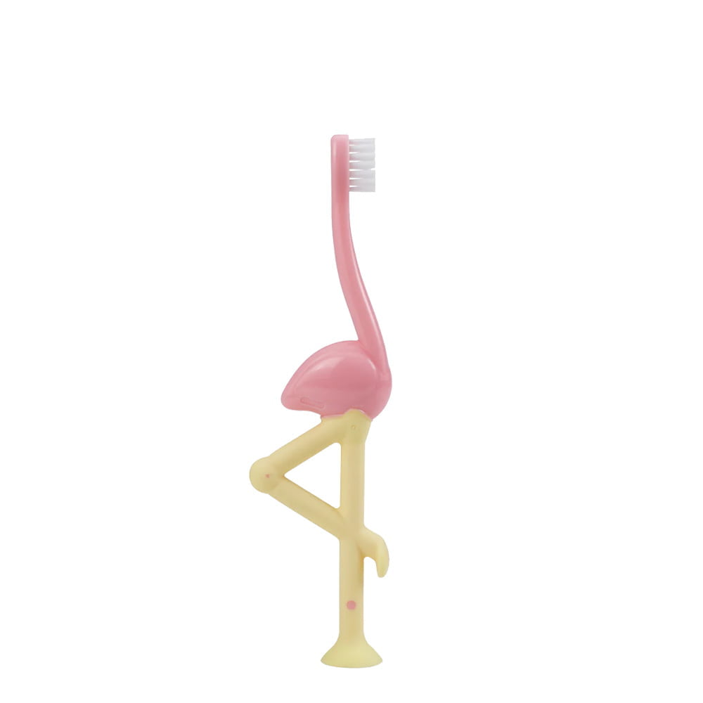 Dr Brown’s Escova de Dentes Flamingo Rosa 1-4A