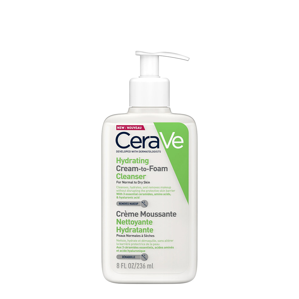 CeraVe Creme Espuma de Limpeza Hidratante 236mL
