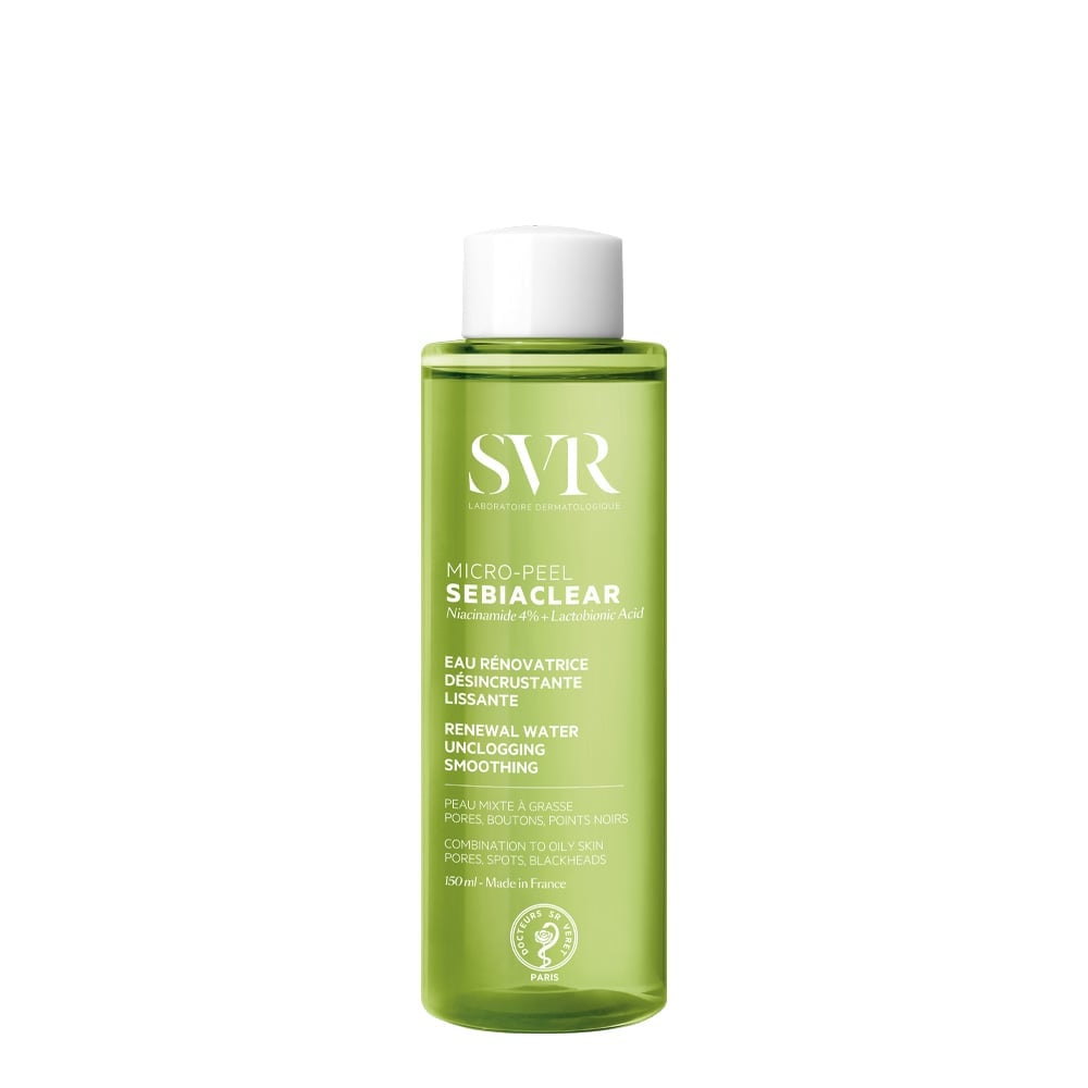 SVR Sebiaclear Micro-Peel Água Renovadora 150mL
