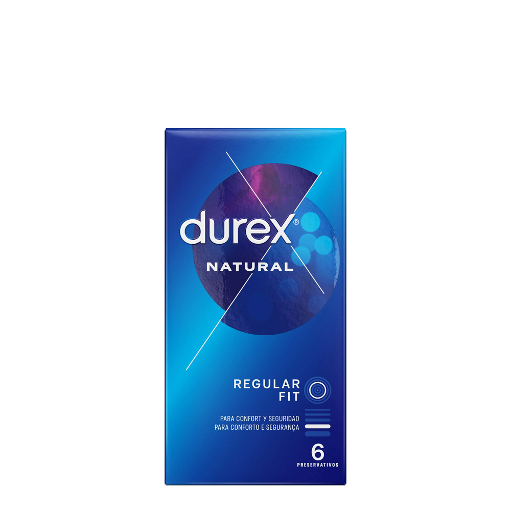 Durex Natural Classic Preservativo x6