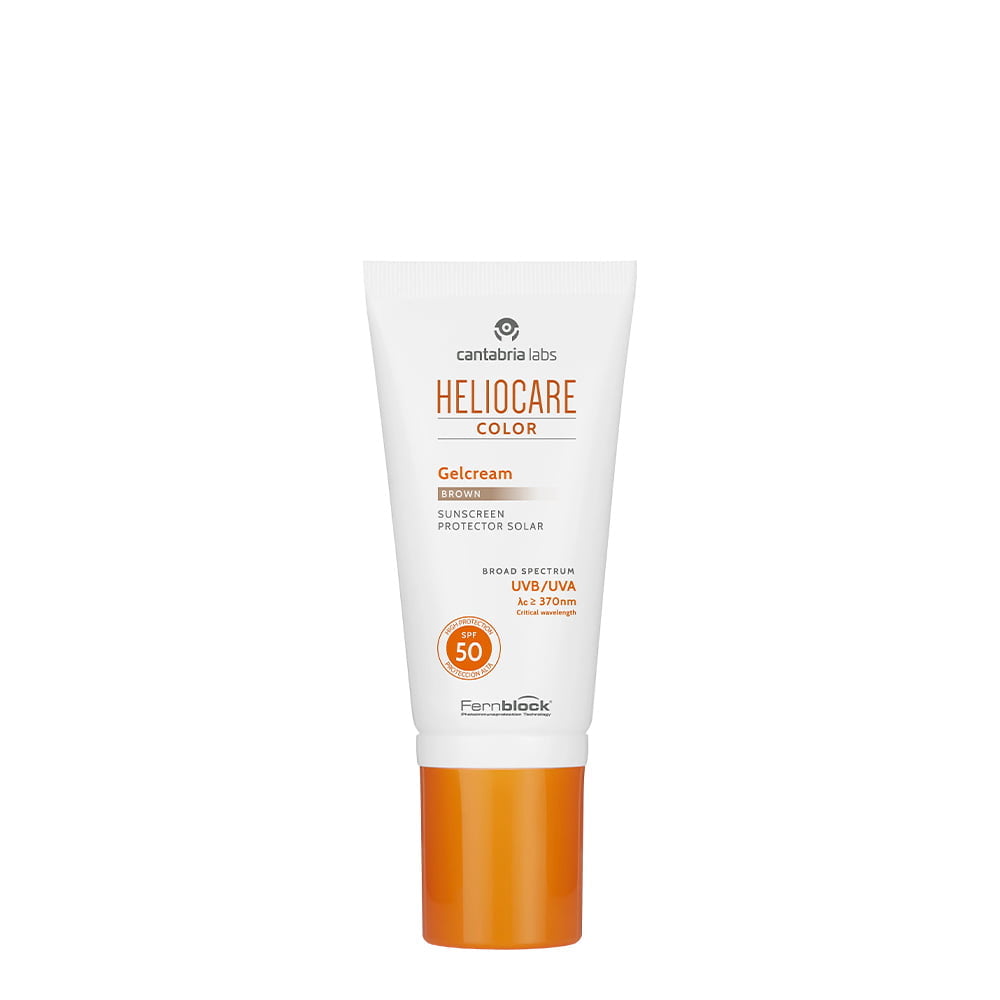 Heliocare Cor Gel-Creme Castanho FPS50 50mL