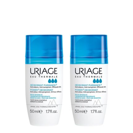 Uriage Pack Power 3 Desodorizante Roll-On Forte 50mL x2