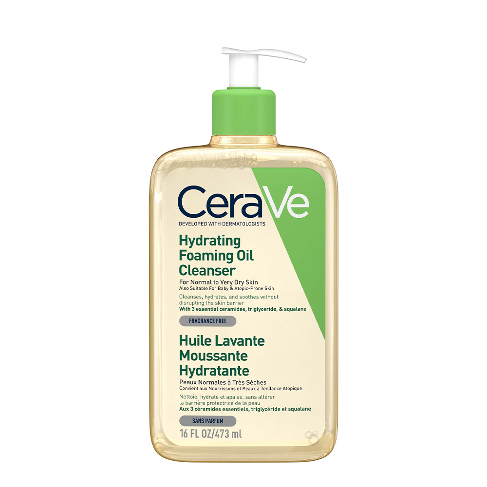 CeraVe Óleo-Espuma de Limpeza Hidratante 473mL