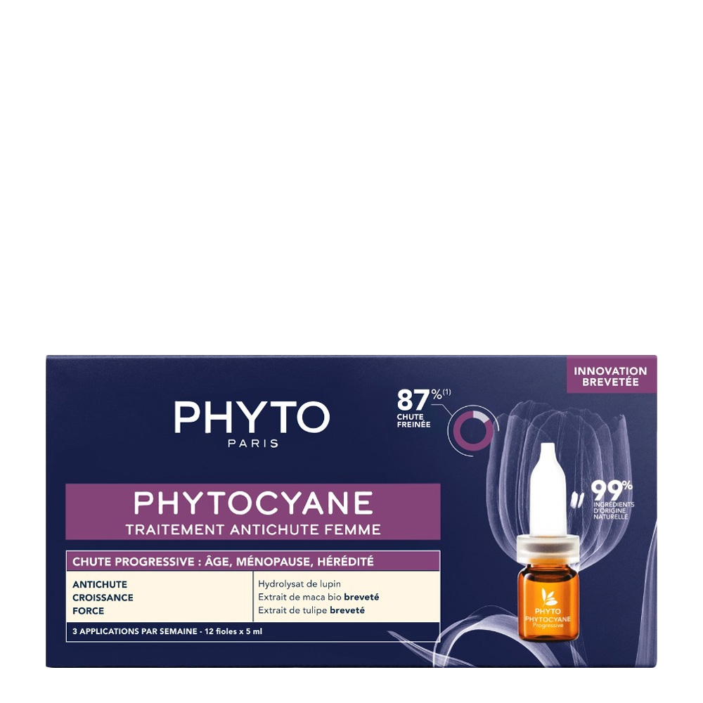 7239988 - 1 Phyto Phytocyane Queda Progressiva Mulher Ampolas 5mL x12
