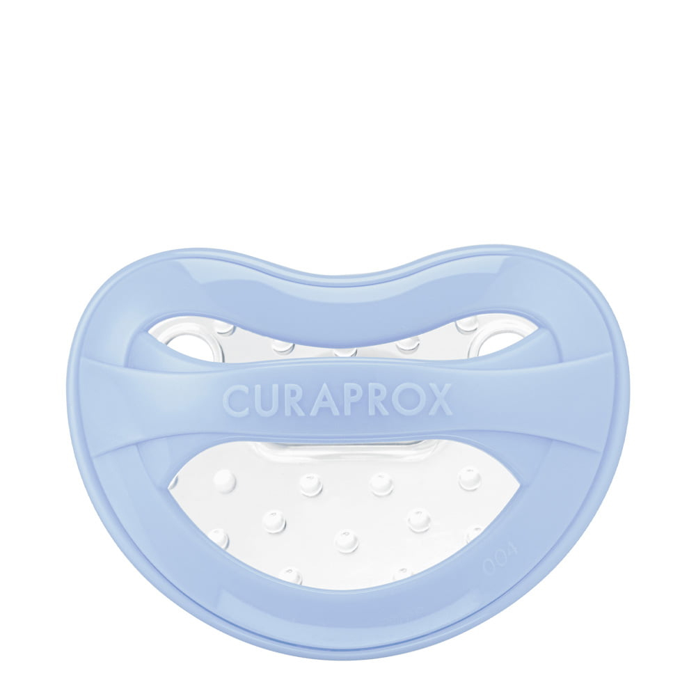 Curaprox Baby Breathe Easy Chupeta Azul Tamanho 1 1-2