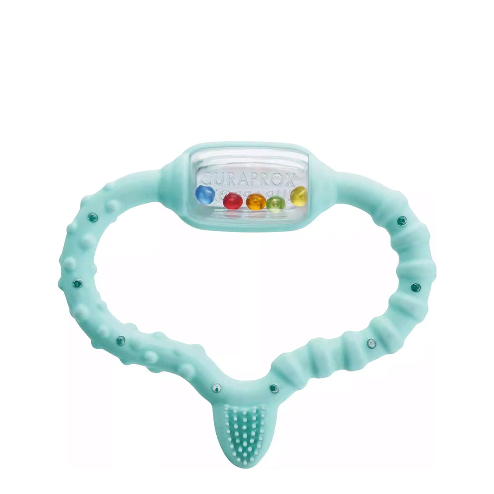 Curaprox Baby Anel Mordedor Turquesa 0-24M