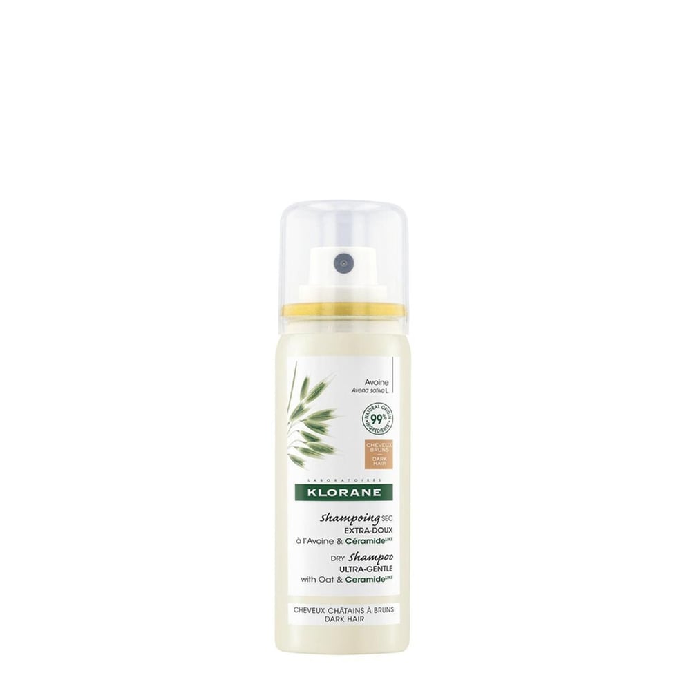 Klorane Champô Seco Aveia para Cabelo Castanho 50mL