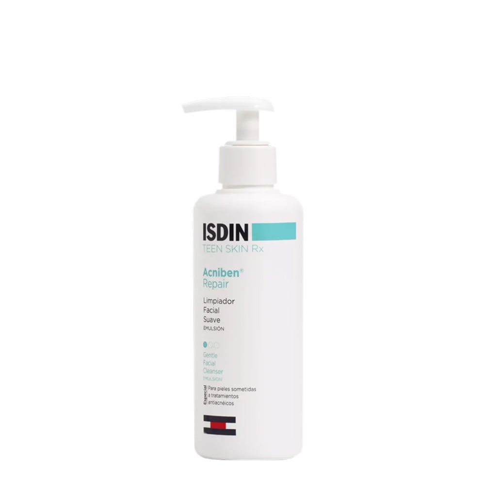 Isdin Acniben Repair Teen Skin Rx Emulsão de Limpeza 180mL