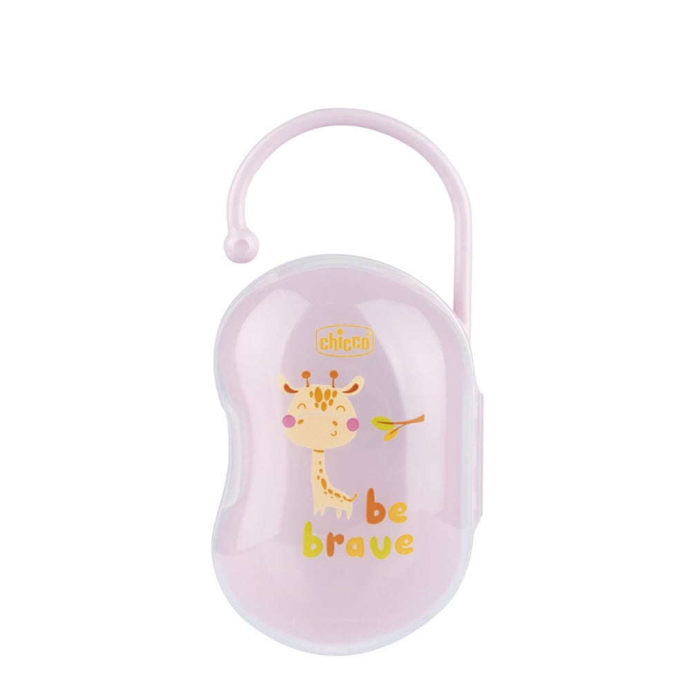 Chicco Porta-Chupeta Easy Box Girafa Rosa 0M+