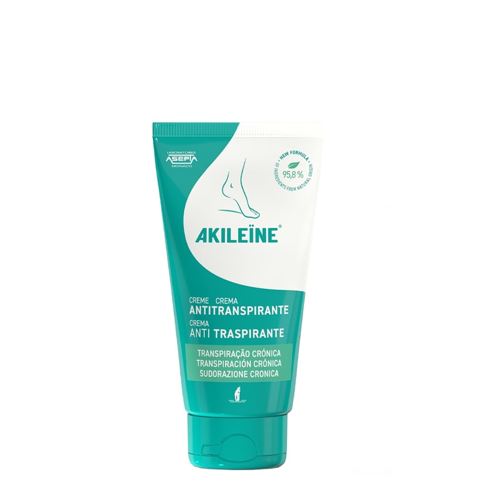 Akileine Creme Antitranspirante 75mL