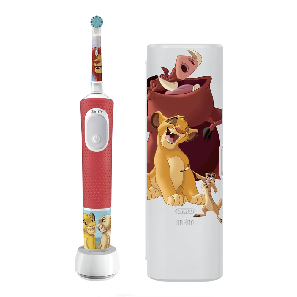 Oral-B Kids Escova Dentes Elétrica Pro Rei Leão + Estojo de Viagem 3A+