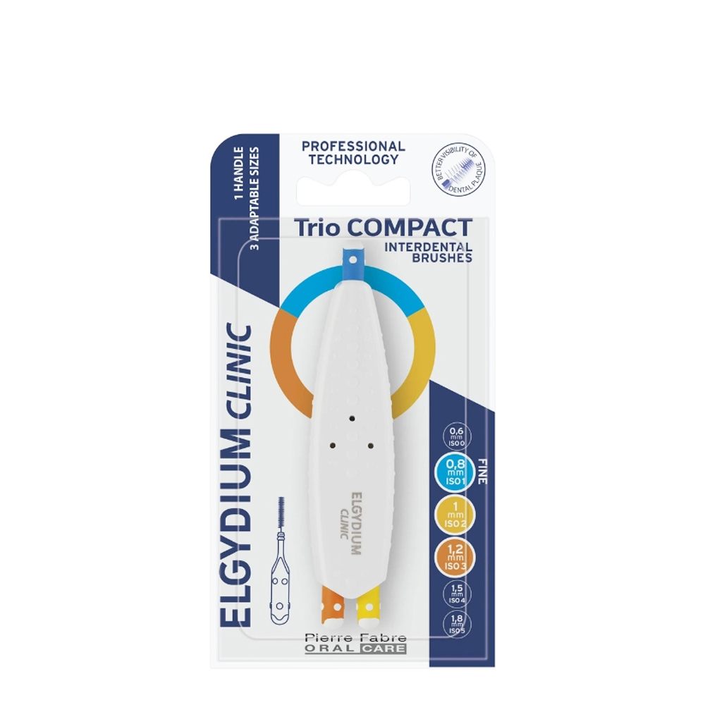 Elgydium Trio Compact Escovilhões