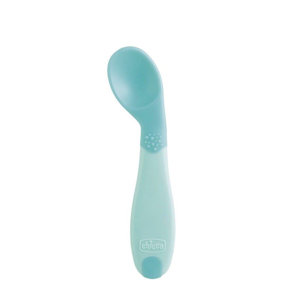 Chicco Mix & Match 1ª Colher Azul 8M+