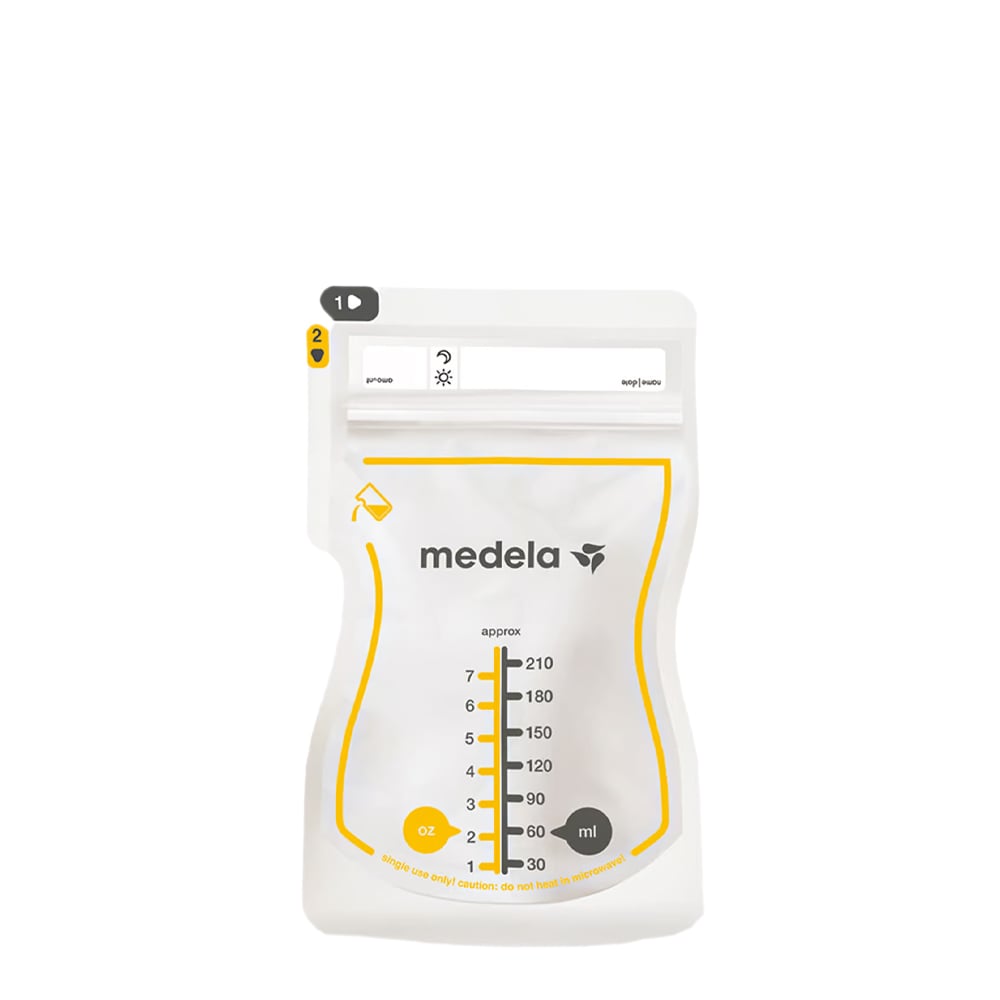 Medela Easy Pour Sacos Armazenamento de Leite 210mL x25