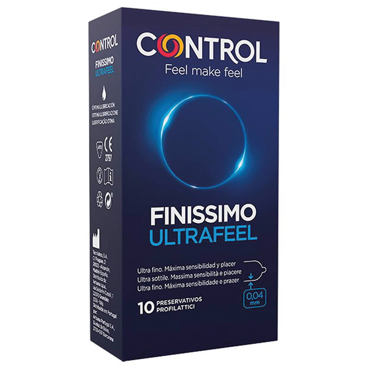 Control Preservativos Finissimo Ultrafeel x10
